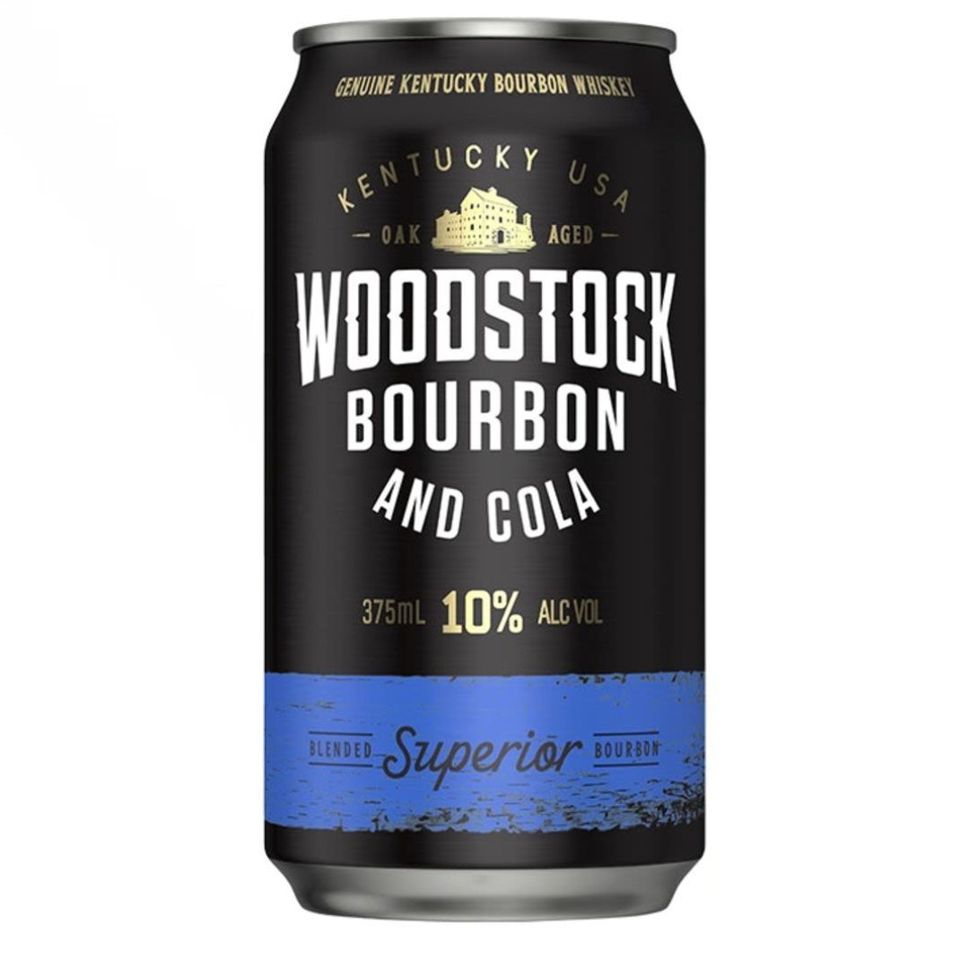 Woodstock 10% & Cola Can 375ml