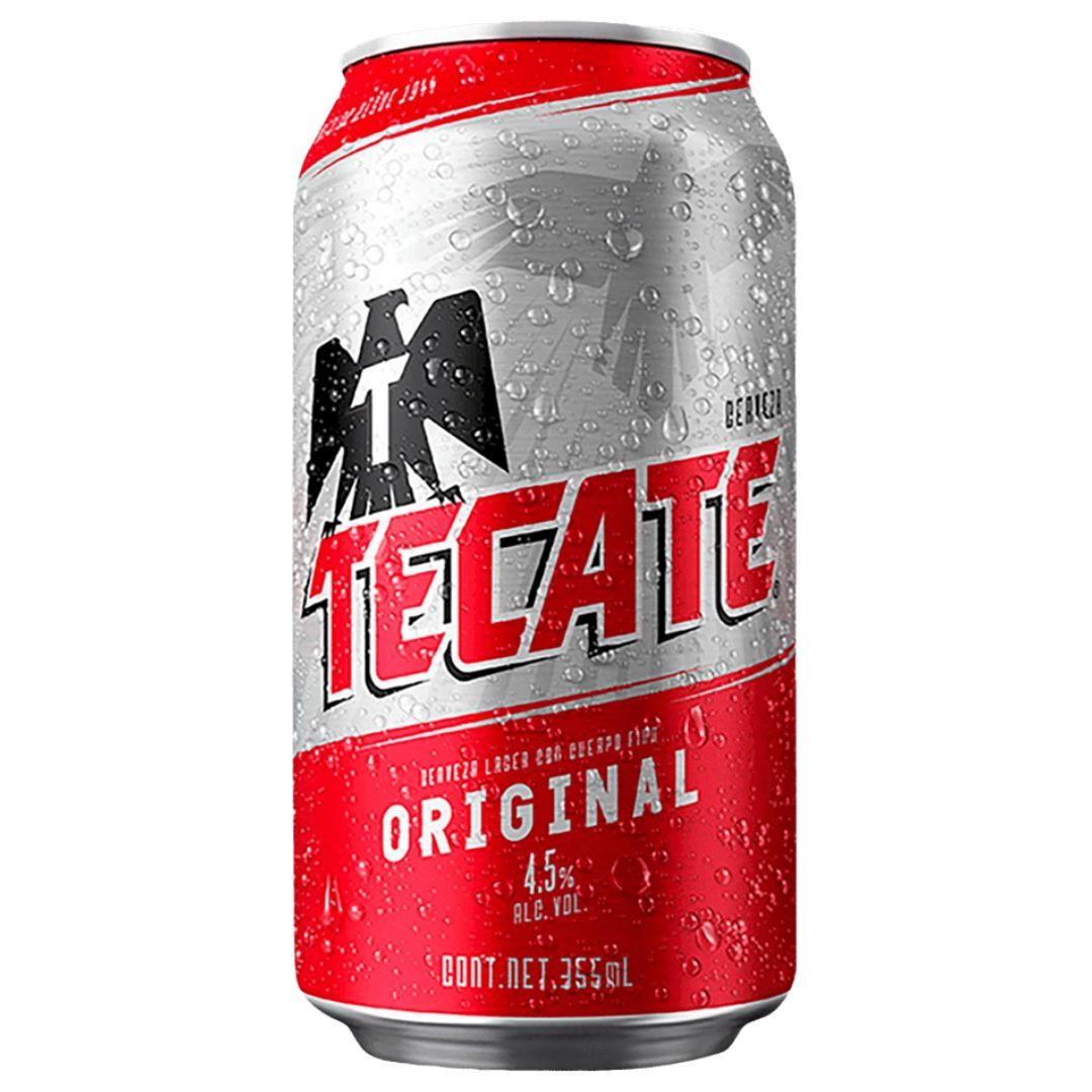 Tecate Mexican Beer Can 355ml