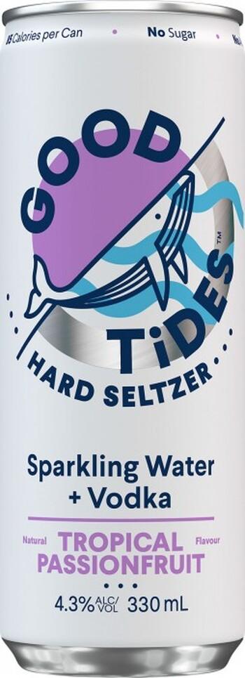 Good Tides Passionfruit Seltzer 330ml