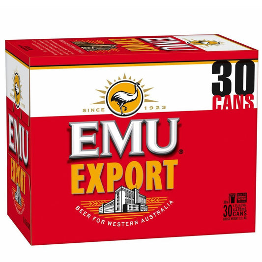 Emu Export Can 375ml 30 BLOCK